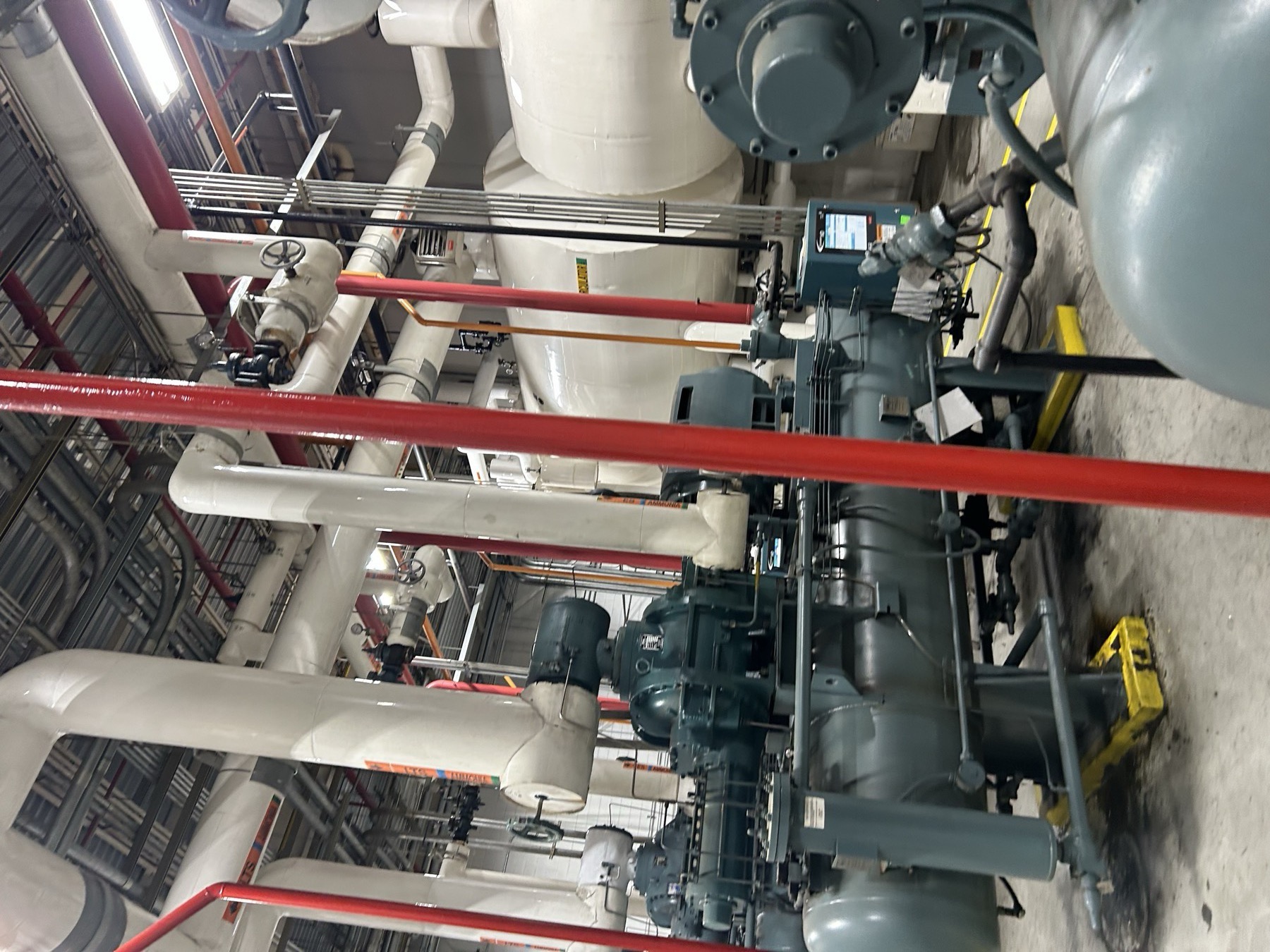 Water-cooled chiller plant maintained by Liberty Blu Mechanical