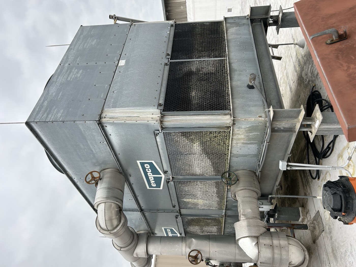 EVAPCO cooling tower serviced by Liberty Blu Mechanical